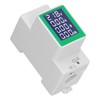 DIN Rail Meter Digital Voltmeter Ammeter Power Energy Monitor Multimeter