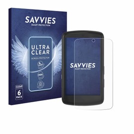 Savvies Screen Protectors for Bryton Rider S810 Ultra Transparent Pack of 6