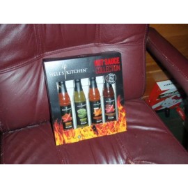 HELL'S KITCHEN hot sauce collection 4 bottle assortment NEW!