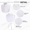 SATINIOR 4 Pcs Detachable Dickey Fake Collar Half Shirt False