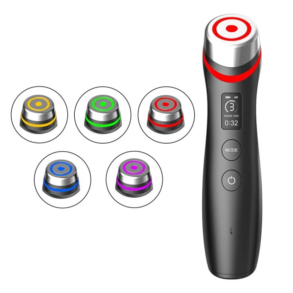 Unbranded 6-in-1 LED Real Glass Glow Device Looking Glass Skin