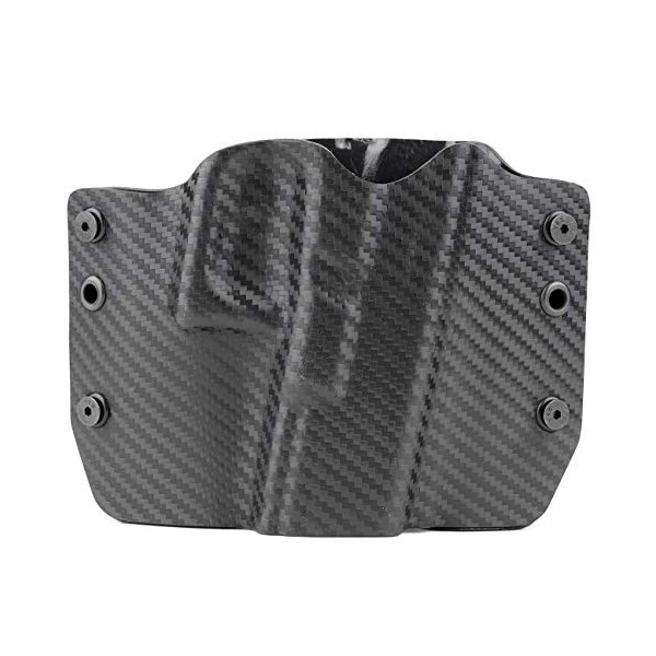 Black Carbon Fiber OWB Holster (Right-Hand, For SCCY CPX 1,2)