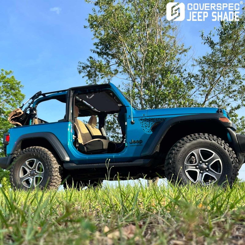 Coverspec JT JL Top Sun Shade Roof Compatible with Jeep