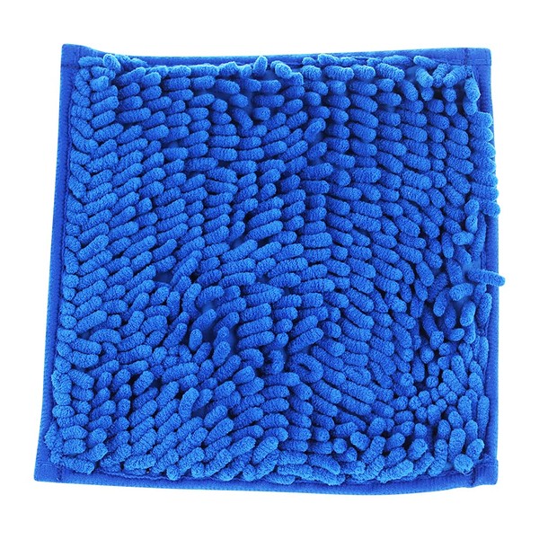 Locker Interior School 10" Square Locker Fur Rug Carpet (Torquoise/Aqua)