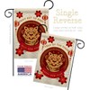 Happy Tiger Year Garden House Flags Kit New Lunar Good