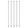 sourcing map 5pcs T40 Security Torx Bit 1/4" Hex Shank