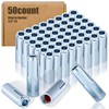 Blulu 50 Pcs 1/2"-13 Drop in Anchor Zinc Plated Inner