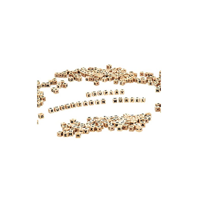 Eduplay 200075 Letter Cube About 300 Pieces'', Multi Colour