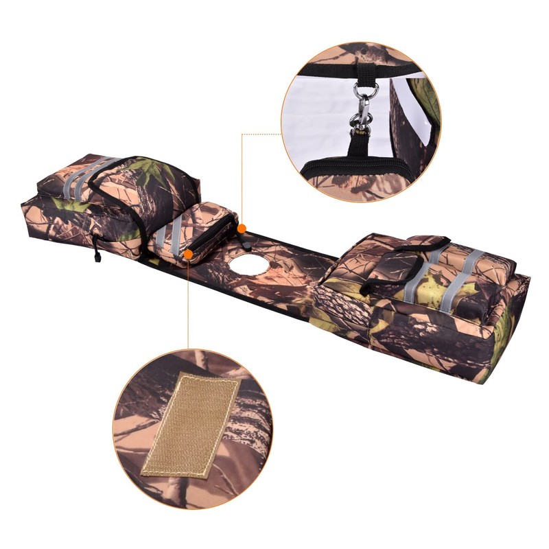 CKEGUO ATV Saddle Bag,Waterproof Insulated pocket Motorcycle Tank Bag with