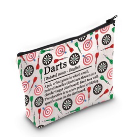 Funny Darts Gift Dart Definition Cosmetic Bag Darts Player Gift Darts Game Lover Gift Dartboard Paint Makeup Bag