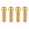 Wanyifa Titanium Flange Hex Head Bolt M8 15 20 25