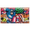 CAPTAIN AMERICA Captain America Comic Worn Red Wallet, red, Tri-Fold