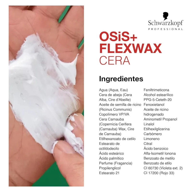 Fijador para el cabello en cera Schwa Osis+ 85 mL