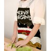 JFAN Christmas Apron Christmas Apron Santa Claus Apron Gift Cartoon,