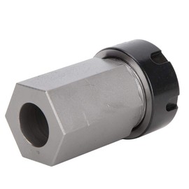 Hex ER25 Collet Block High Carbon Steel CNC Lathe Square Holder for CNC Lathe Engraving Machine