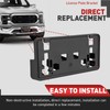 JMTAAT Front License Plate Frame Bracket Compatible with 2021-2023 Ford