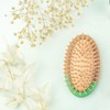 Oval Pocket Bamboo Hair Brush Feel Natural