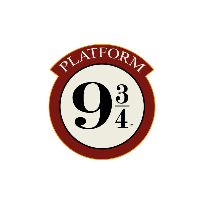 Spreadshirt Platform 9 and Three quaters Sign Post Sticker, 10