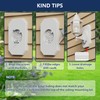 Vinyl Siding Mounting Block with Built-in Electrical Box, Universal Siding