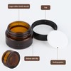 Pack of 15 Cream Jars for Filling 20 ml Amber