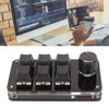 6 Key Mini Keypad with Knob RGB Light Blue Switch