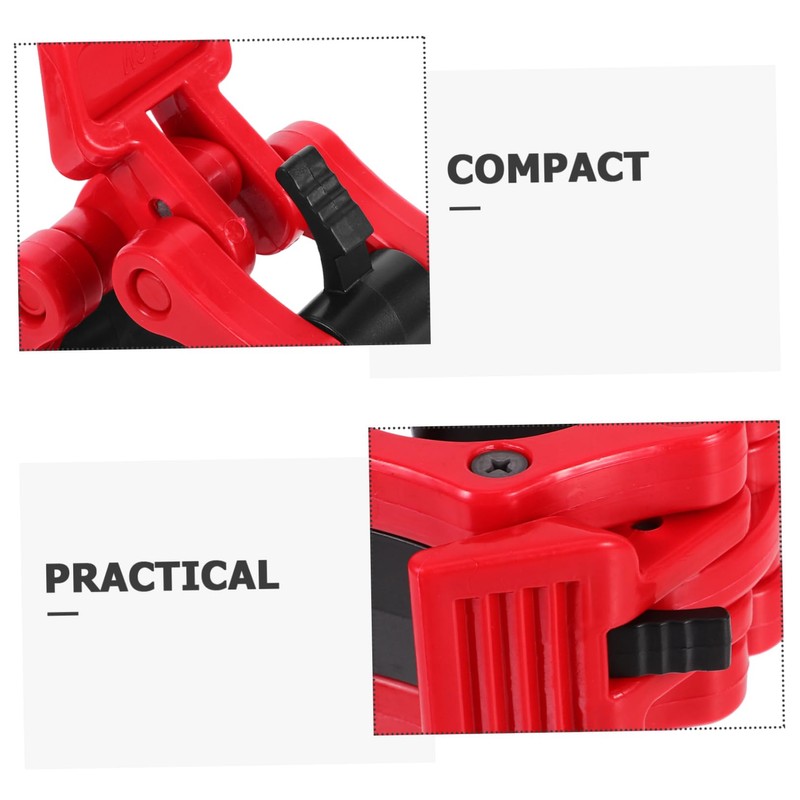 Ciieeo 1 Pair Barbell Clip Weightlifting Barbell Collars Grips for