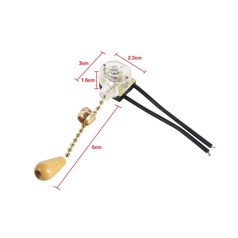 Paquete de 4 Interruptores de Ventilador de Techo, Lámpara de