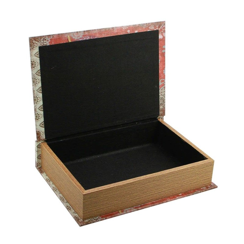 Box im Buch Look Midi: Diese Aufbewahrungs-Box im Buch-Look ist