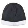 Cappello Cuffia Jacquard Baby con Scritta Juventus, Logo Applicato in