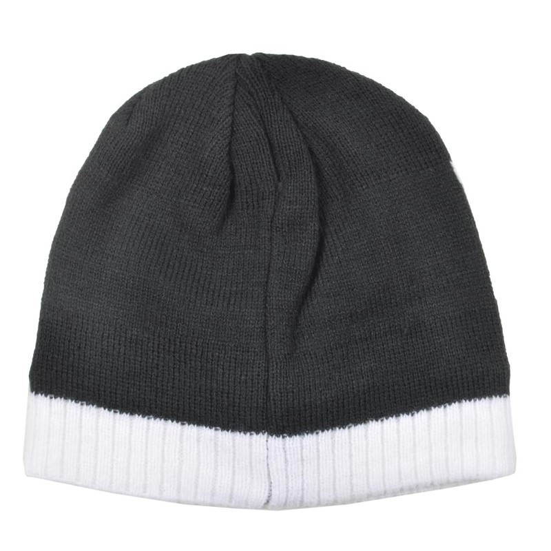 Cappello Cuffia Jacquard Baby con Scritta Juventus, Logo Applicato in
