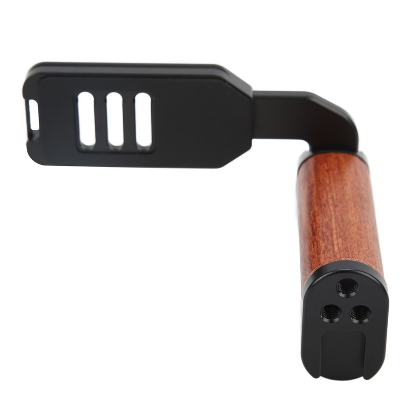 Universal L Shaped Quick Release Wooden Side Handle Stabilizer Quick
