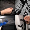 Niteguy 140pcs Plastic Rivet Clip,Plastic Fasteners Kit Fender Liner Fastener