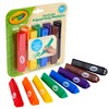 Crayola Triangle Toddler Markers (8ct), Easy Grip Washable Markers for