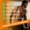 LIVEGOOD Creatine + HMB Powder, Unflavored Organic Creatine Monohydrate for