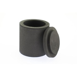 Speed mao Graphite Melting Ructure with Lid for 4cm x 4cm for Melting Gold and Silver Copper