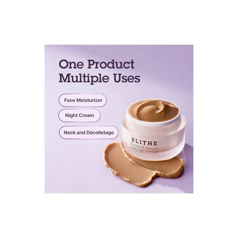 BLITHE- Fórmula híbrida de suero y crema diseñado exclusivamente como