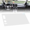 Navigation Screen Film Tempered Glass Scratch Resistant 3 Holes Car