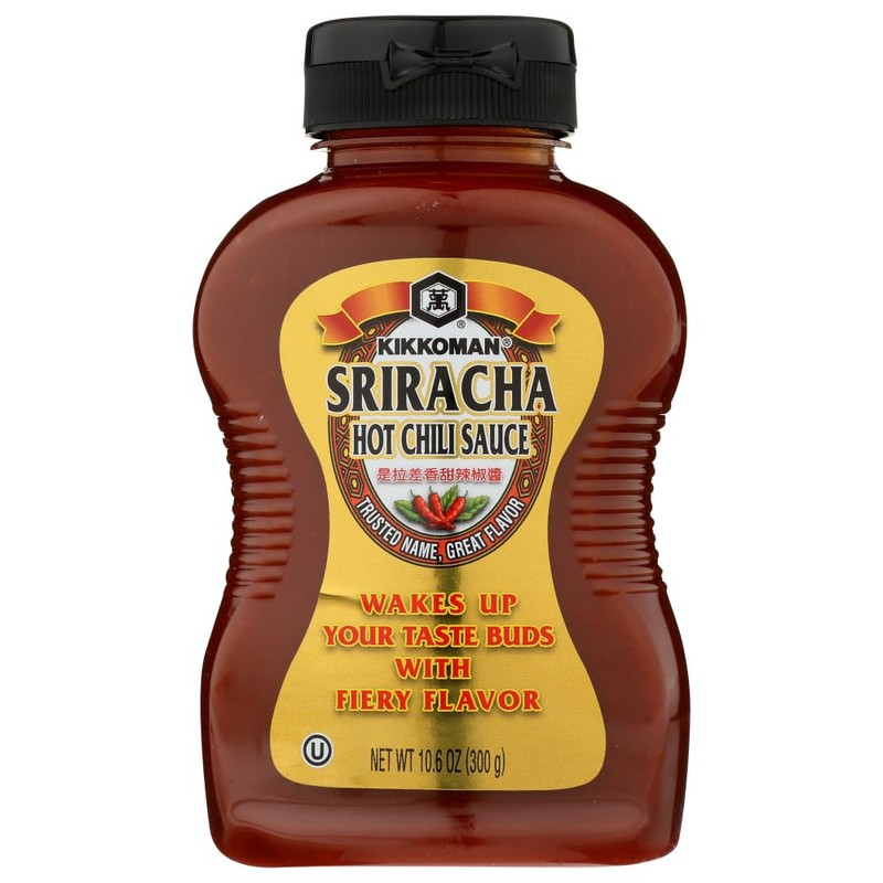 Kikkoman Sriracha Hot Chili Sauce, 10.6 Ounce -- 9 per