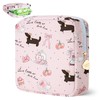 Desing Wish Sanitary Pad Storage Bag Portable Period Bag for