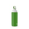 Emsa N3010400 Drink2Go Lightsteel N30104 Water Bottle, Stainless Steel, Green/Drop