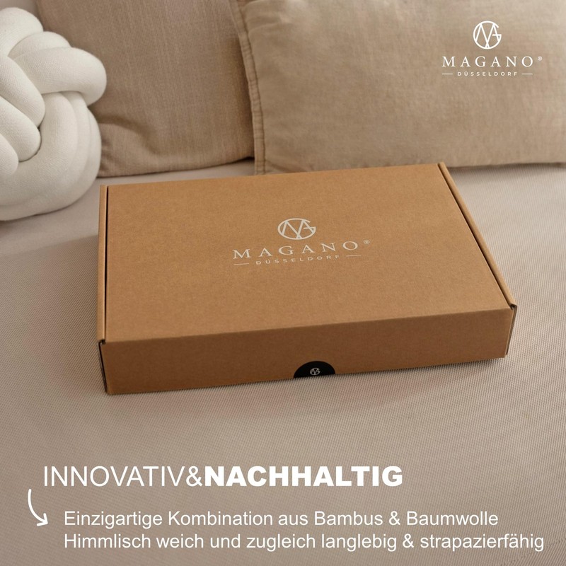 Magano® Luxury Bed Linen Set - Bamboo & Cotton Satin