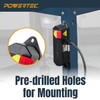 POWERTEC Dual Outlet Power Tool Safety Switch - 120V 15A