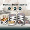 GIUOIDUO 10 Pack Stainless Steel Food Storage Containers with Leak-Proof