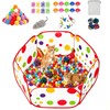 GSPIM Cat Ball Pit with 227 Pcs Interactive Cat Toys,