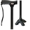 Carex Soft Grip Walking Cane with Pivot Tip - Height