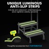 FORTEMOTUS 2 Step Stool with Handle for Elderly - Heavy