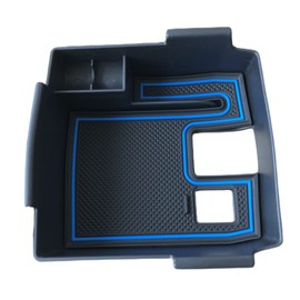 Z.MYUKI Corolla Touring Sports Centre Console Storage Compartment for Toyota E210 Cross Hybrid 2019-2023 2024 Accessories Centre Armrest Organiser (Blue)