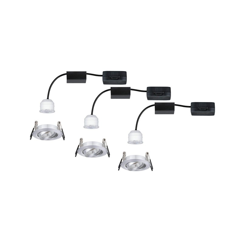 Paulmann Nova 94297 Mini LED Recessed Light Coin Set of