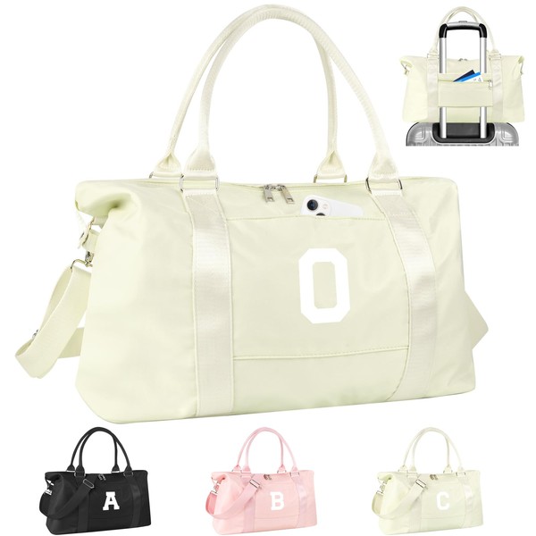 Initial Travel Duffel Bag Sports Gym Bag for Kids Teen