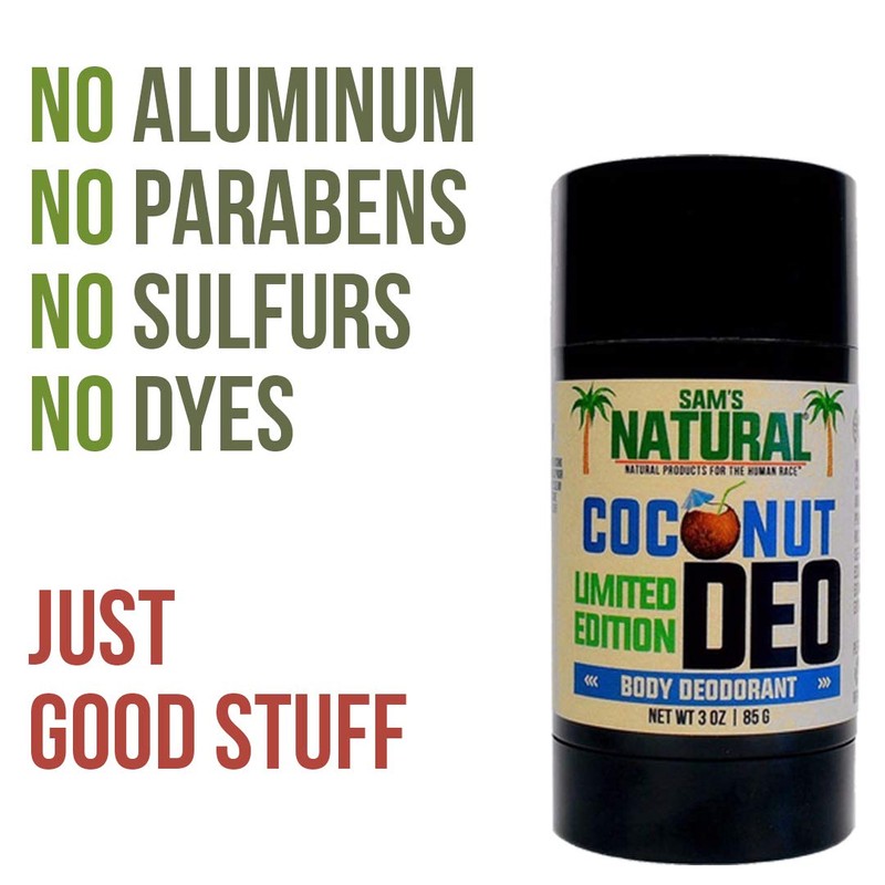 Sam's Natural Deodorant - 3 oz - Holiday Gifts -
